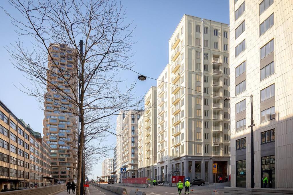 Apartamento Modern Elegance I Hagastaden Estocolmo Exterior foto