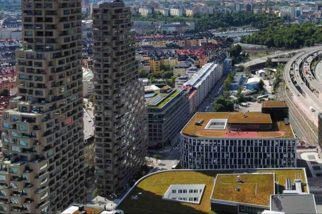 Apartamento Modern Elegance I Hagastaden Estocolmo Exterior foto